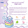 Nước xả mềm quần áo em bé màu tím can 2.8 lít