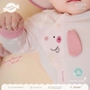 Bộ sơ sinh nỉ lông cài chéo Papillon Honee 9519