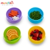 Bộ 4 bát có nắp + 2 thìa Munchkin MK43867