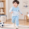 Bộ kẻ caro hình cún Avaler