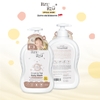 Sữa tắm gội toàn thân cho bé Bzu Bzu chiết xuất hạt bông và vani 600ml (0M+)