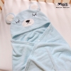 Áo choàng tắm Molli có mũ hình thú 135x80cm