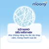 Bỉm - Tã dán Moony Xanh NewBorn 76 miếng (cho bé ~5kg)