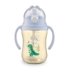 Bình nước Tritan 360 độ 250ml Fatzbaby (Xanh)