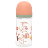 Bình sữa PP Pigeon Softouch Baby-Friendly World cổ rộng 240ml - Mùa thu (từ 3 tháng)