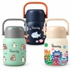 [MẪU MỚI] Bình Ủ Cháo Giữ Nhiệt Inox 304 Kèm Thìa GOOBY 500ml (giao màu ngẫu nhiên)