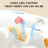 Khăn Quấn Bé Sơ Sinh Chống Giật Mình Hogokids (35x80cm)