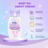 Dầu massage em bé D-nee Sweet Dream Tím 200ml (0M+)