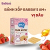 Bánh xốp Babba's vị Dâu (42g) cho bé 8M+