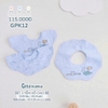 Set 3 yếm xô cho bé GPK12 GoodMama