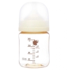 Bình sữa Greenfinger Bebegrow PPSU 160ml kèm núm (Màu kem)
