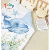 Chăn Trần Bông 4D Zeloo Manny  110x110cm (họa tiết ngẫu nhiên)