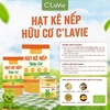 Hạt kê nếp hữu cơ C’LaVie 110g