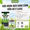 Đậu nành đen xanh lòng hữu cơ C'LaVie 100g