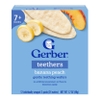 Bánh gạo ăn dặm Gerber vị Chuối Đào 48g (cho bé trên 7 tháng)