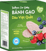 Bánh gạo ăn dặm Mămmy vị dâu việt quất 50g (7M+)