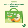 Gia vị rắc cơm trẻ em vị Cá Hồi Anpaso 35g (12M+)