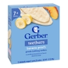 Bánh gạo ăn dặm Gerber vị Chuối Đào 48g (cho bé trên 7 tháng)