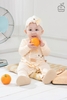 Body dài tay La Pomme mimi đáng yêu (Màu Be)