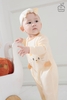 Body dài tay La Pomme mimi đáng yêu (Màu Be)