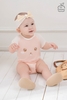 Body chip cộc tay La Pomme Raglan xin chào bạn mới (Màu Trắng)