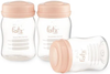 Bộ 3 bình trữ sữa Fatz Baby 150ml cổ rộng FB0120N - Hồng