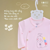Bộ sơ sinh cài chéo Colorful Hrnee 0-3M