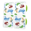 Sữa chua hoa quả Hoff vị táo vỉ 4x55g (6M+)