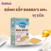 Bánh xốp Babba's vị Sữa (42g) cho bé 8M+