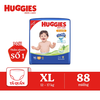 Bỉm - Tã quần Huggies Skin Care Tràm Trà Tự Nhiên size XL84+4 miếng (cho bé 12 - 17kg)