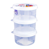 Set 3 hộp chia thức ăn cho bé Nakaya Mini Nhật Bản chính hãng (180ml)