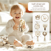Set 6 đồ chơi xúc xắc âm thanh kiêm gặm nướu 18M+