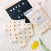 Set 5 yếm 4 lớp Muslin Organic Zeloo (họa tiết ngẫu nhiên)