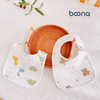 Set 2 chiếc yếm vuông chần bông Boona