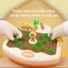 Đồ Chơi Nhổ Cà Rốt Nông Trại Cho Bé Phân Biệt Màu Sắc, Luyện Vận Động Tính Ghi Nhớ Montessori, Cân Toán Học Thỏ
