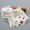 Set 5 Khăn Sữa Zeloo Muslin Organic 30x30cm (họa tiết ngẫu nhiên)