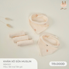 Sét 5 khăn xô muslin Little Love (Họa tiết ngẫu nhiên)