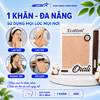 Khăn Mặt Cotton Orali Ecotton 100% Cotton Tự Nhiên Siêu Mềm, Thấm Hút Tốt, Dịu Nhẹ Cho Da