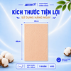 Khăn Mặt Cotton Orali Ecotton 100% Cotton Tự Nhiên Siêu Mềm, Thấm Hút Tốt, Dịu Nhẹ Cho Da