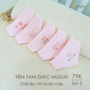 Yếm tam giác Muslin Gpapa Goodmama (màu ngẫu nhiên)