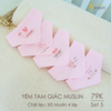 Yếm tam giác Muslin Gpapa Goodmama (màu ngẫu nhiên)