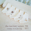 Yếm tam giác Muslin Gpapa Goodmama (màu ngẫu nhiên)