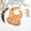 Yếm ăn dặm silicone Coco Bear