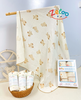 Hộp 2 Khăn đa năng Zeloo Muslin Organic (90x90cm)