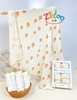 Hộp 2 Khăn đa năng Zeloo Muslin Organic (90x90cm)