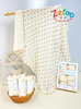 Hộp 2 Khăn đa năng Zeloo Muslin Organic (90x90cm)