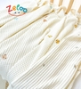 Chăn lưới sợi tre Zeloo xuất Hàn thêu full 100x90cm, màu ngẫu nhiên