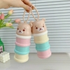 Hộp chia sữa bột JIAYI gấu 3 ngăn