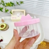 Khuôn hấp chống dính 4 chi tiết Mumbebe hình động vật kèm chổi phết dầu