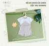 Bộ sơ sinh cài giữa cộc Dumbo 3821
